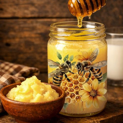 OLYCRAFT 3 Sheets Sunflower Rub on Transfers 6x12 Inch Wreath Bee Furniture Transfers Self-Adhesive Waterproof Transfer Beehive Rub on Decals for Wood Glass Porcelain Dressers Home Decor - style: Sunflower wreath