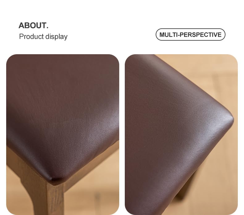 Chair Covers Waterproof,Chair Covers for Dining Chairs,Coffee,Set of 2 - color: Model a - Coffee, size: set of 2