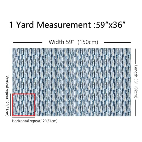 Ombre Fabric By The Yard, Gradient Upholstery Fabric, Stripe Abstract Wood - color: Multi 14, size: 5 Yards