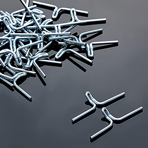 Gisafai Metal Lawn Chair Webbing Clips, 100 Pcs for Chair Frame Replacement