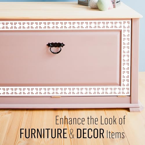 FolkArt Furniture Applique, Midcentury, 2" x 24", Perfect for DIY Home Décor Craft Projects, 70798 - size: 2" x 24", style: Midcentury