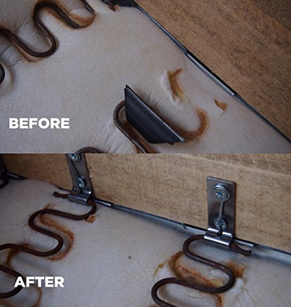 Taskar Sofa Zig Zag Spring Repair Brackets (10 Pack)