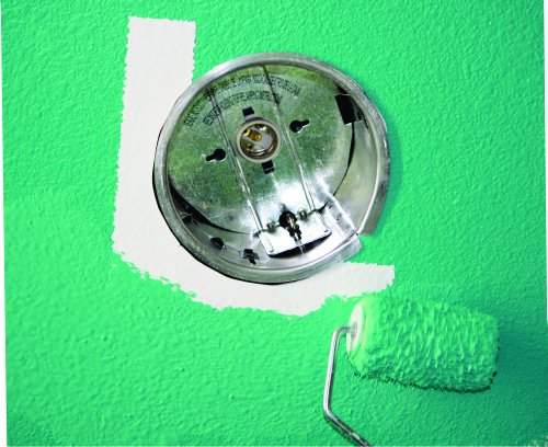 Stepsaver Products USA Made Self-Adhesive Goof-Light Textured Repair Mis-Cut Damage Around Recessed Can Lights.