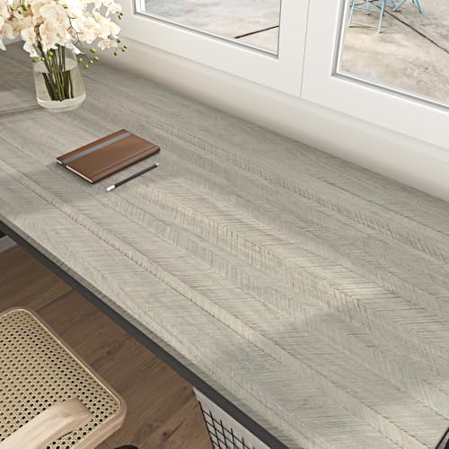 Herringbone Peel and Stick Wallpaper 17.7" x 120" Wood Grain Contact Paper for Cabinets Countertops Walls Furniture Waterproof Self Adhesive Removable Wallpaper for Bedroom Living Room - color: Light Herringbone
