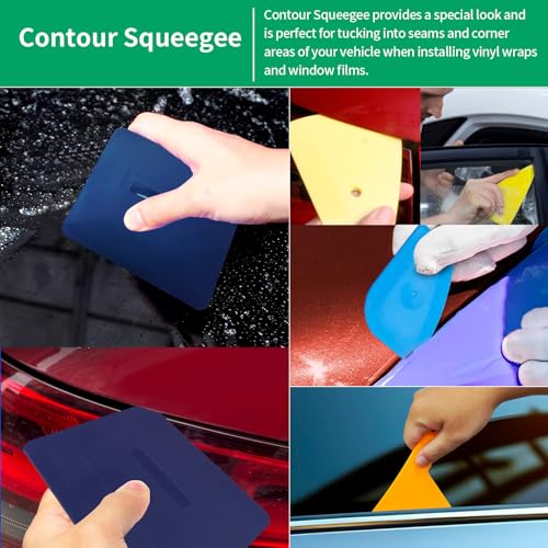 Arayker Vehicle Vinyl Wrap Applicator Tool Kit Car Wrap Tool Kit