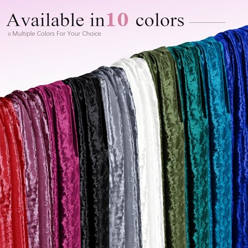 1 Yard 63" Wide Dusty Rose Stretch Crushed Velvet Fabric - color: Dusty Rose, size: 1 Yard