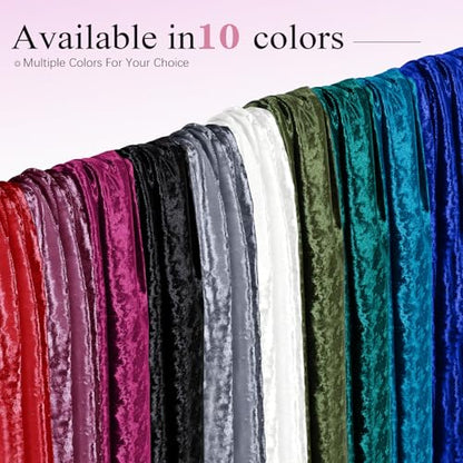 1 Yard 63" Wide Dusty Rose Stretch Crushed Velvet Fabric - color: Dusty Rose, size: 1 Yard