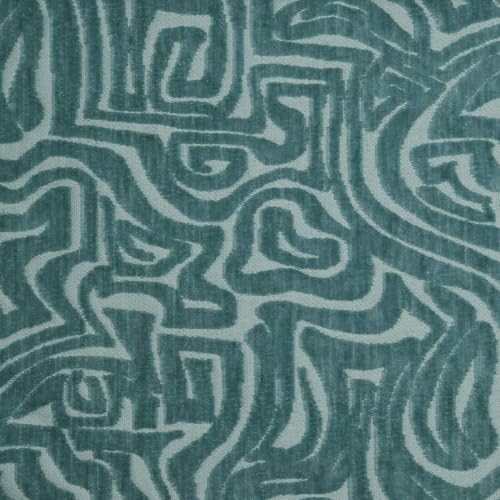 Maeve - Texture Upholstery Fabric BY THE Yard Teal - color: Teal