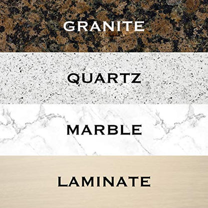 HOPE'S Countertop Restoration Polish, Streak-Free Kitchen Counter Cleaner, No Buildup on Countertops, Quartz, Marble, Corian, Composite, and Granite Polish, 8 Fl Oz, Pack of 12 - style: 8 Fl Oz (Pack of 12)
