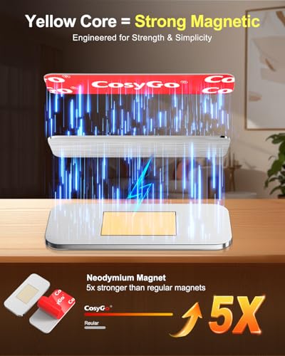 8Sets Extra Strong Magnetic Cabinet Door Catch, No-Drill Invisible Ultra Thin Cabinet Magnets for Closure, Drawer Magnets with Strong Adhesive to Stay Closed - size: 8 Sets - Silver