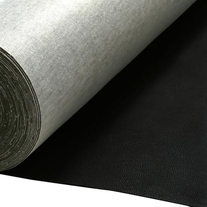Vinyl Ebony Black 54" Wide 5 Yards Auto Home Commercial - color: Black Ebony, size: 5 Yards