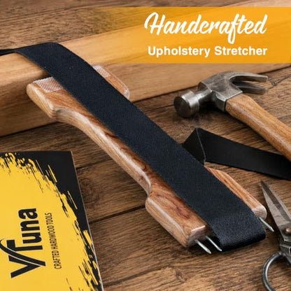VTUNA Webbing Stretcher Tool, Hardwood Upholstery Straining Puller, Canvas Tensioning Furniture Reupholstering, Stretching Tool for Furniture, Home Supplies.