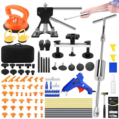 VEXTRO Dent Puller Kit - Paintless Dent Repair Kit for Car Door Dings - size: PDR Kit-3