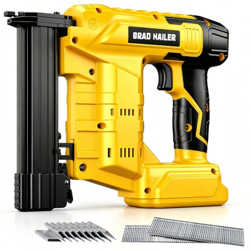 2-in-1 Cordless Brad Nailer for Dewalt 20V Battery (Tool Only)