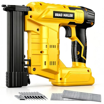 2-in-1 Cordless Brad Nailer for Dewalt 20V Battery (Tool Only)