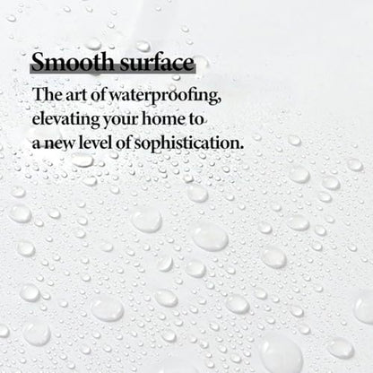 20pcs Ink White Marble Peel and Stick Shower Wall Panels 11.8"x11.8" - color: Ink and white