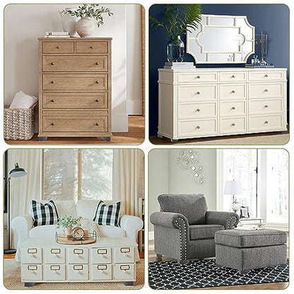 OwnMy 4PCS Metal Furniture Legs 2 Inch Black Sofa Legs Dresser Legs - size: 2 Inch