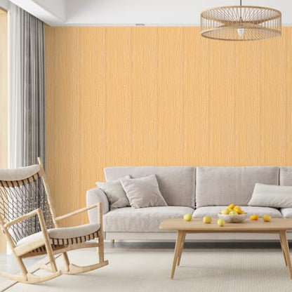 Wood Grain Contact Paper 15.7" x 472" Peel and Stick Wallpaper Oka - color: Oka, size: 15.7" x 472"
