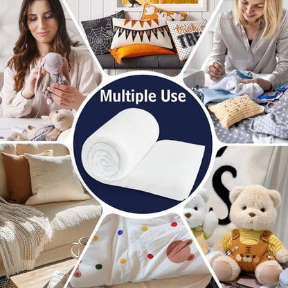 Dacron Polyester Cushions Wrap for Foam Padding, Batting for Upholstery,Quilt Batting by The Roll,200 GSM Upholstery Batting Medium Thick, Cushions & DIY -36 inch * 3 Yards - size: 36 inch * 3 Yards