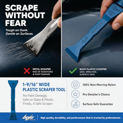 Bojo Tools Scraper Heavy Duty Plastic, 7-Piece Tool Kit - size: 7-Piece Scraper Tool F1 Kit