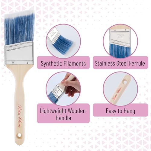 Bates- 9 Inch Paint Roller Kit, 17 pcs, Plastic Paint Tray, Clear Disposable Tray Liners, 4" & 9" Roller Frame, Roller Covers 4" & 9", Angle Brush, Plastic Scrappers, Can Opener and Stirring Rod