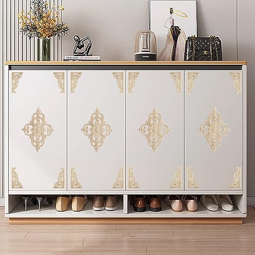 T Tulead Wood Appliques, 8.26"×5.9"-1PCS, 5.11"×2.75"-4PCS - style: Style A