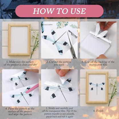 16 Pcs Halloween Rub on Transfers for Crafts DIY 5.7x5.7 Inch - color: Witch