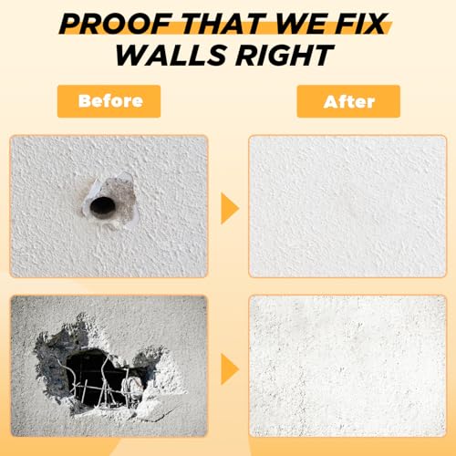 Drywall Patches, 20PCS Kit, 2/4/6/8 Inch Drywall Repair Patches for Holes