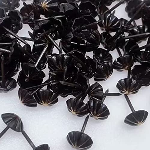 Maozaa 300Pcs 7/16" Upholstery Tacks for Furniture, Decorative Tacks - size: 300 PCS - Round Head