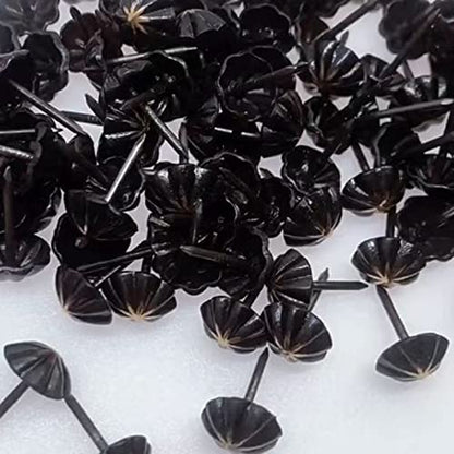 Maozaa 300Pcs 7/16" Upholstery Tacks for Furniture, Decorative Tacks - size: 300 PCS - Round Head