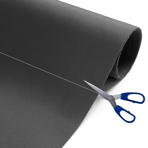 Waterproof Nylon Fabric 420D Twill Fabric by the Yard 58x36 Inch Grey - color: Grey, size: Pre Cut 1 Yard