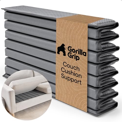 GORILLA GRIP Couch Cushion Support Board for Sagging Sofas, 21.5x70 Gray - size: 21.5" x 70" Sofa