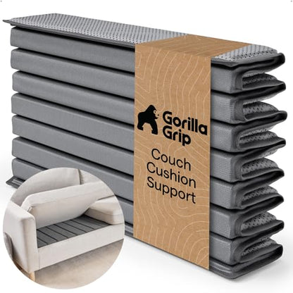 GORILLA GRIP Couch Cushion Support Board for Sagging Sofas, 21.5x70 Gray - size: 21.5" x 70" Sofa