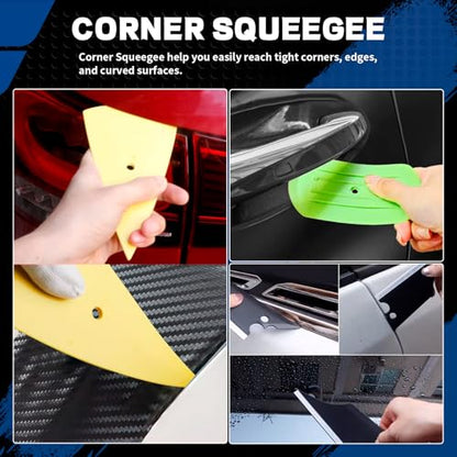 Arayker Car Wrap Tool Kit Vehicle Wrapping Tools Vinyl Wrap Applicator Kit