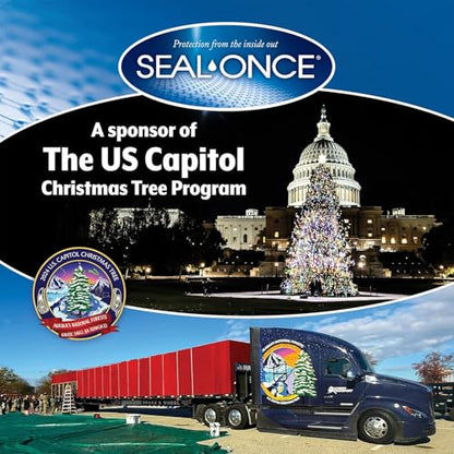 SEAL-ONCE Nano+Poly Wood Sealer and Waterproofer, Coastal Gray, 2 Gallon - color: Coastal Gray, size: 2 Gallon