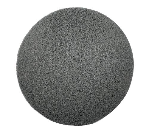 Sungold Abrasives 078878 Grey UltraFine Non-Woven Sanding Disc for GEM Sander 5-Pack, 11-1/4"