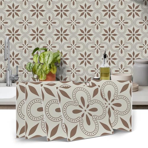 VICCI 12Pcs Peel and Stick Tile Stickers, 5.9x5.9 inch Foam Wall Decals - color: Art-228, size: 5.9x5.9IN*12PCS