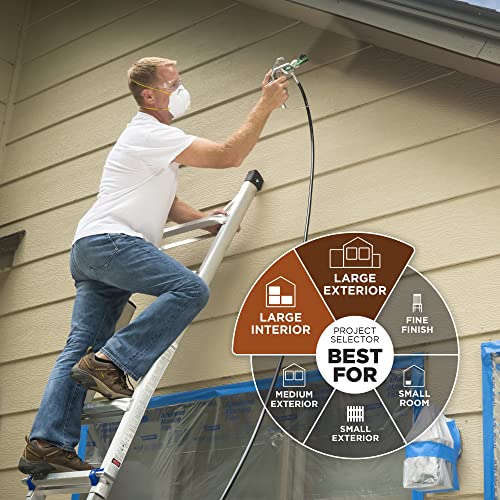 Wagner Spraytech Control Pro 190 Cart HEA Paint & Stain Sprayer - size: Control Pro 190 with Cart