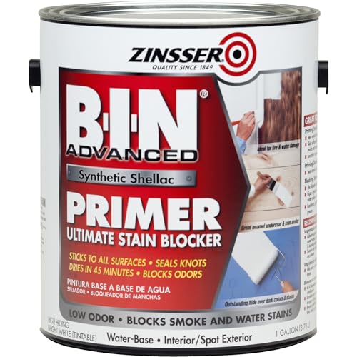 Zinsser Bulls Eye Shellac Finish & Sealer, White, 1 Gallon - size: 128 Fl Oz (Pack of 1)
