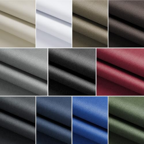 Waterproof Marine Canvas Fabric by The Yard 58" W 600D PVC Backing 15 Yards - color: Dark Brown, size: 15 Yards