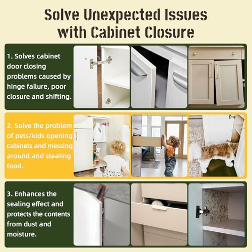 Door Magnet Latch Jiayi Cupboard Magnetic Wardrobe Catch - color: White