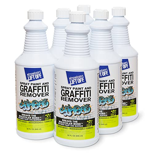 Lift Off Spray Paint & Graffiti Remover, 32 fl oz, 41103 (Pack of 6) - size: 32 Fl Oz (Pack of 6)