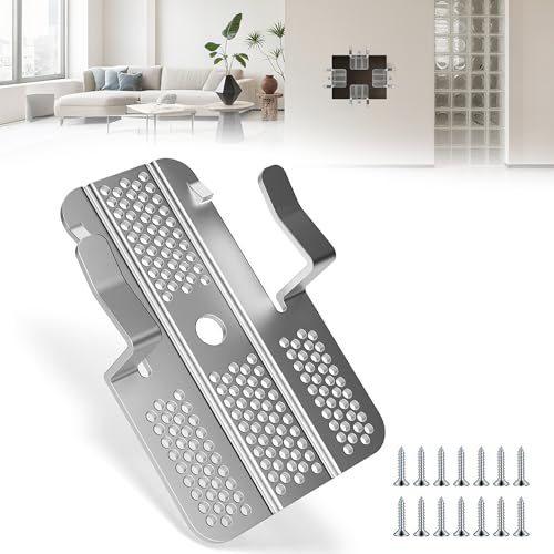 52 Pack Drywall Repair Clips,Easy Install Drywall Clip, Drywalls Patch Clip - color: Silver-52