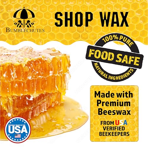 All-Purpose Shop Wax Starter Kit - All Natural Metal and Wood Wax Finish - size: 8 Ounce Starter Kit