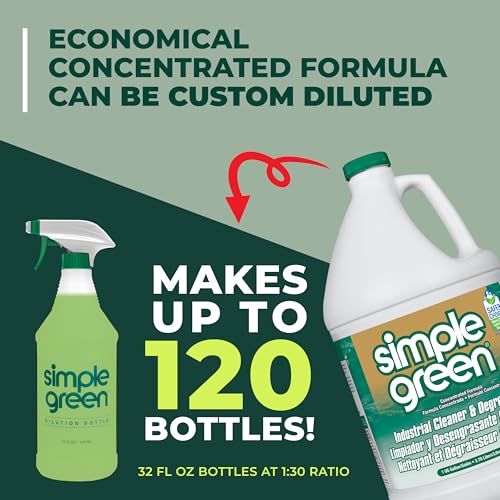 SMP13005 - Simple Green Industrial Cleaner and Degreaser - size: 128 Fl Oz (Pack of 1)
