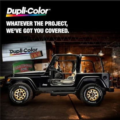 Dupli-Color Multi-Purpose Enamel, Gloss, White, 12 - color: White, size: 1 Count (Pack of 1)
