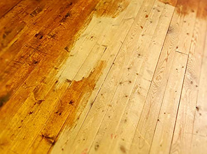 Skidmore's Premium Liquid Beeswax Wood Finish | Natural Non Toxic Formula Will Polish, Condition, Restore Interior Wood | Repair a Scratch, Restores Furniture, Hardwood Floor Restorer | 1 Pint