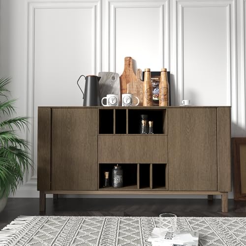 JSEVEM Brown Wood Grain Contact Paper Walnut Peel and Stick Wallpaper Removable Waterproof Vinyl Wrap Thick Self Adhesive Wall Paper for Countertops Cabinets Shelf Furniture 31"×157" - color: Gray/Brown, size: 31" x 157"