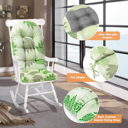 Custom Printed Rocking Chair Cushion, Personalized With Your Image - color: Custom Printing