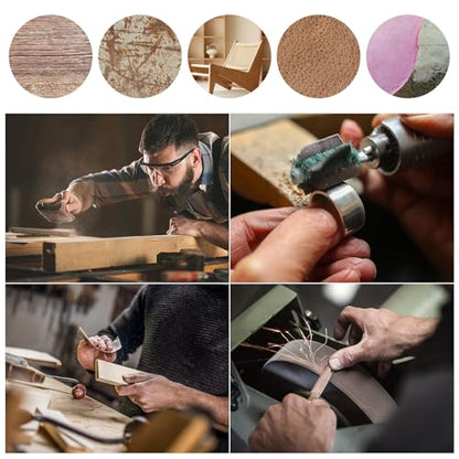 Emery Cloth Roll 80 Grit, 1 Inch x 33 Feet Heavy Duty Sandpaper - size: 10 meters, style: 80 Grit